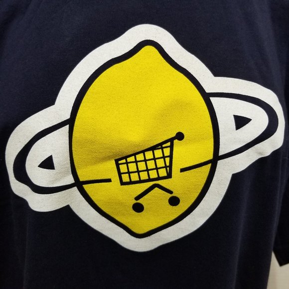 U2 shirt 2XL Pop Shopping Trolley lemon graphic band merch Bono The Edge - Picture 5 of 7